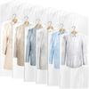 25 Pack Dry Cleaning Bags, 60x90 cm Dry Cleaner Bags Plastic Clear, Dust-proof Plastic Garment Bags, Home Storage, Travel, Moving