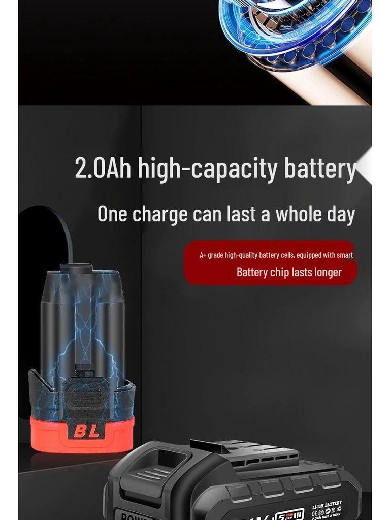 Checheng Rechargeable Brushless Lithium Impact Drill and Electric Screwdriver