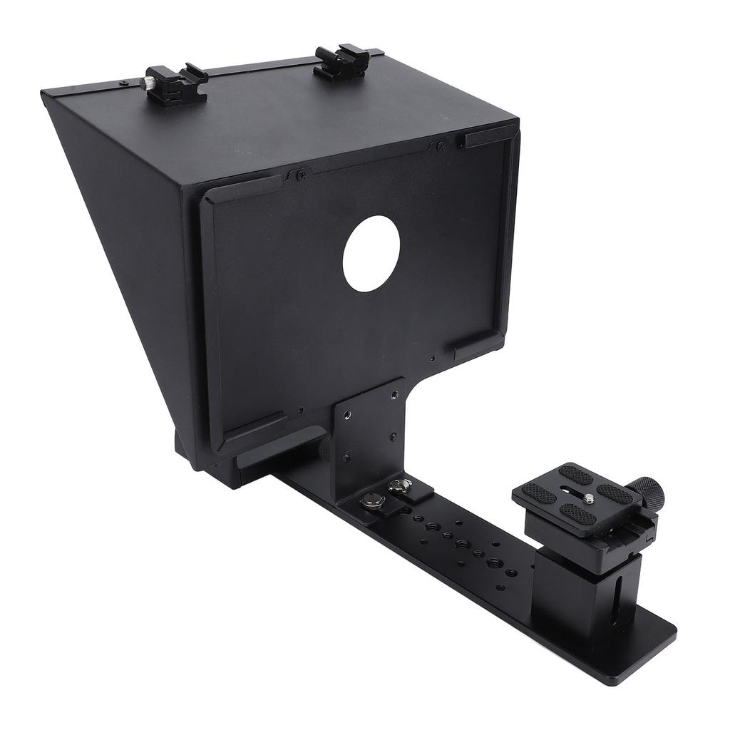 FEELWORLD TP13A 14 Inch Wide Angle Teleprompter Adjustable APP Remote Control Prompter for DSLR