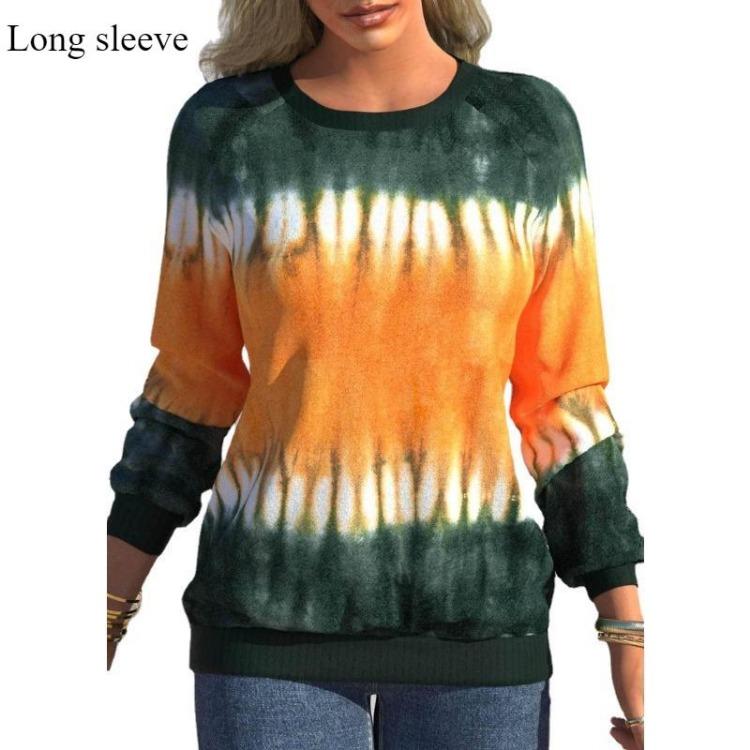 Dame Mote Komfortabel Løs Hettegenser Casual Langermet Genser Rund Hals Topp Enkelt Design Vår Høst Ny Følelse