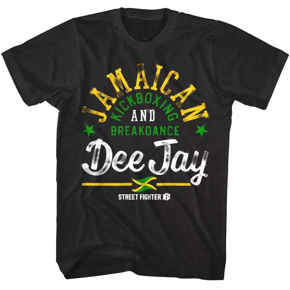 Street Fighter 6 Dee Jay Jamaican Men T Shirt XXXL
