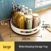 Modern Minimalist Rotating Spice Rack - Kitchen Organizer Shelf
