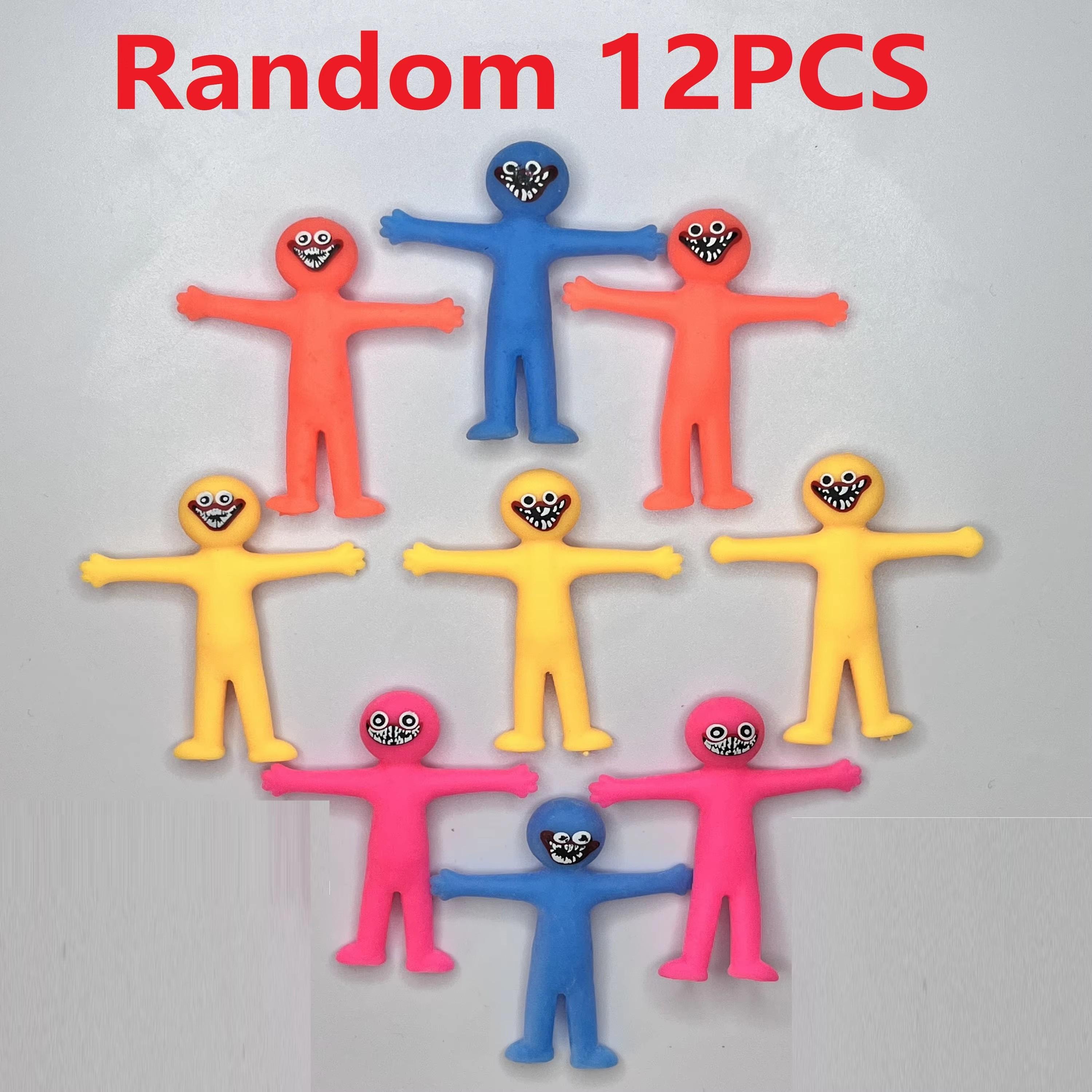 

12Pcs New Unique Toy Tpr Soft Rubber Pinch Pull Decompression Missile Toy Children S Leisure Fun Funny Toy Birthday Gifts