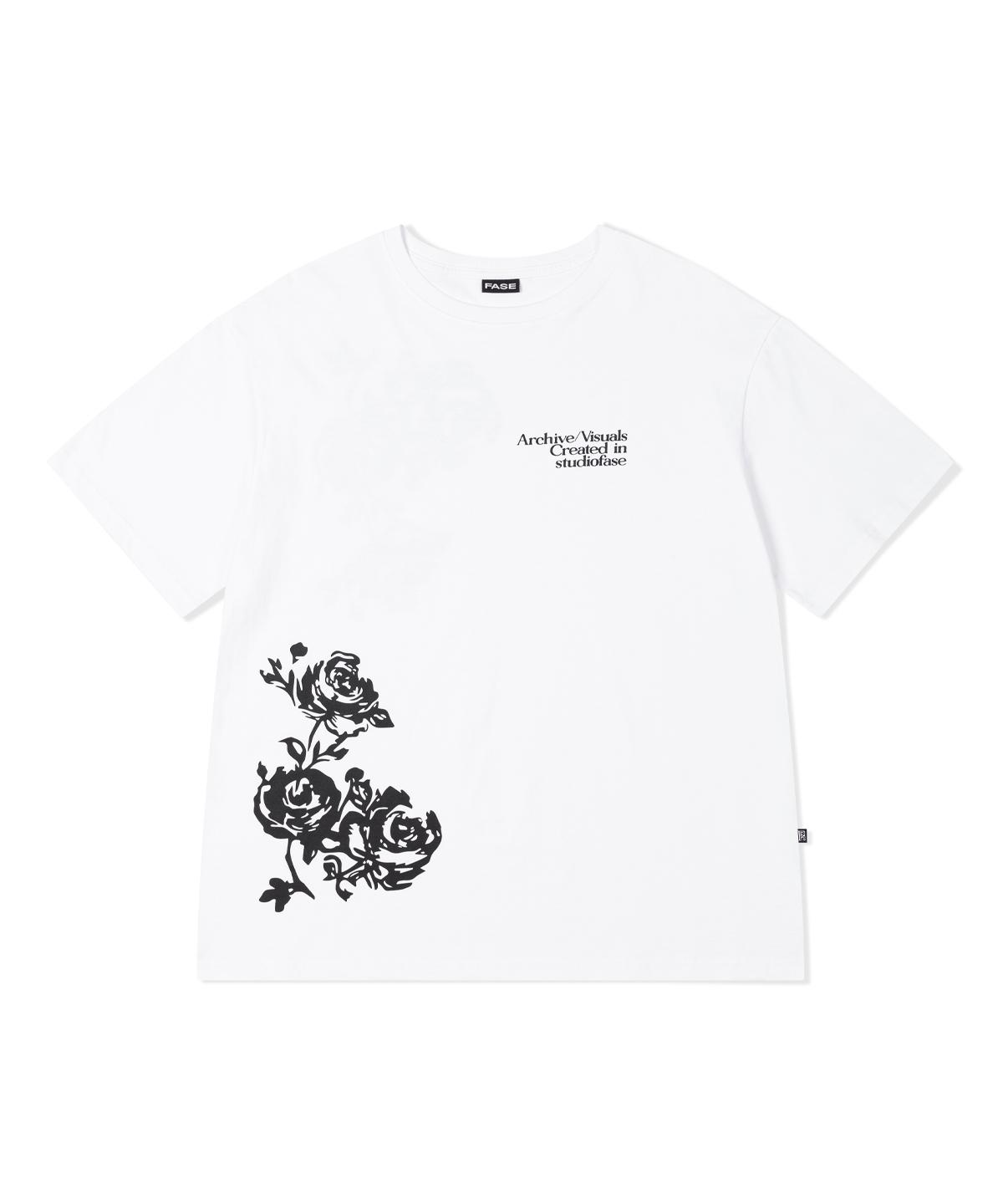 Pase Rose Graphic Tea - White White/Free