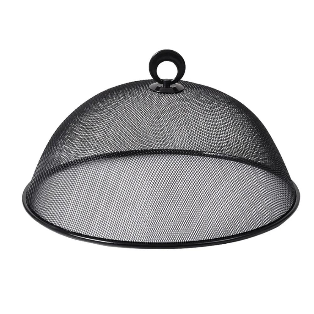 NUEVA Cubierta de Plato de Malla Redonda Anti-Moscas Tapa de Plato Cubierta de Comida para el Hogar Soporte de Exhibición para Frutas y Verduras Plato para Tartas y Pan