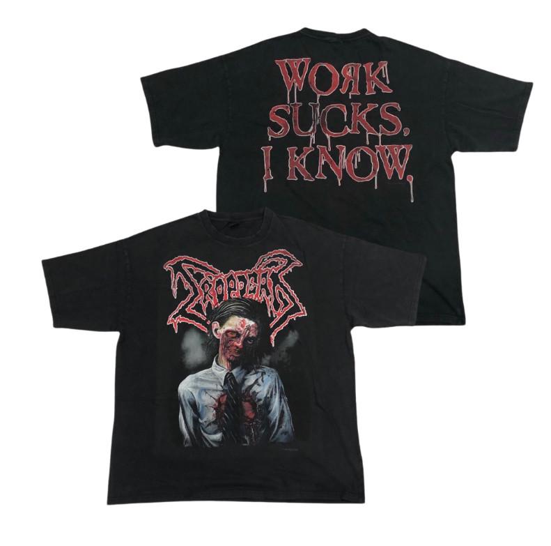 

DROP DEAD Carry Me Home Short Sleeve TShirt Graphic Music Band Tee S5XL Unisex T-Shirt XXXL