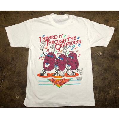 New California Raisins T Shirt 2024 White