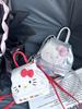 Childrens Cartoon Hello Kitty Cat Backpack With Pu Material And Butterfly Bow For Girls Daily Use