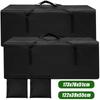2Pcs Furniture Cushion Storage Bag Large Capacity Furniture Protective Bag Waterproof Dustproof Garden Christmas Tree Organizer