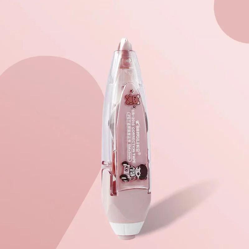 Banda de corectare a culorilor Morandi Banda de corecție Kawaii alb Papetărie coreeană drăguță Nucleu înlocuibil Rechizite de birou școlare
