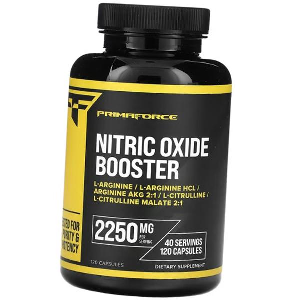 

Підсилювач оксиду азоту, Nitric Oxide Booster, PrimaForce 120капс (27107007) 120caps