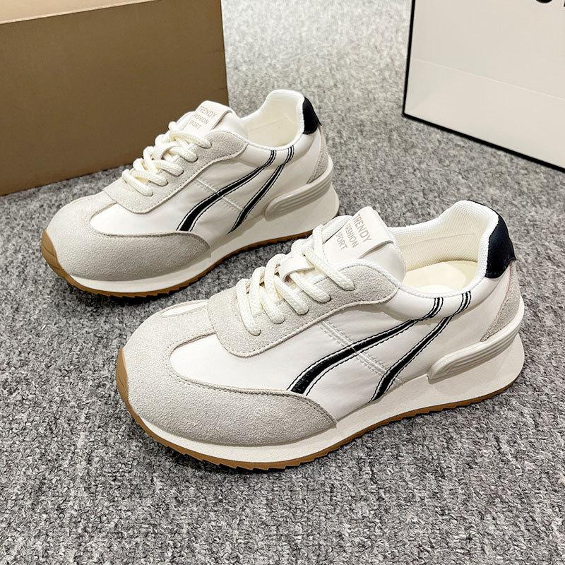 thick-soled German training shoes spring and summer new color matching Forrest Gump shoes sports and leisure shoes dad shoes