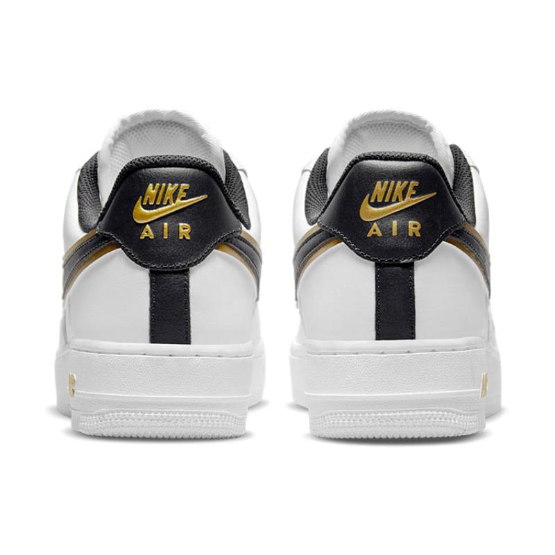 Nike Air Force 1 '07 LV8 'Metallic Swoosh Pack White Metallic Gold' Sneakers DA8481-100