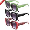 3 Pairs Oversized Brand Sunglasses Retro Square Shades for Women Daily Wearing Vintage Big Frame Trending Eyeglasses UV400