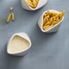 2pcs Ceramic Dessert Bowl Creative Snack Dish Kitchen Organizer Seasoning Bowl  Restaurant