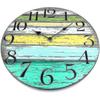 12 Inch Silent Wall Clock Battery-powered No Ticking Vintage Wooden Wall Clock - PP