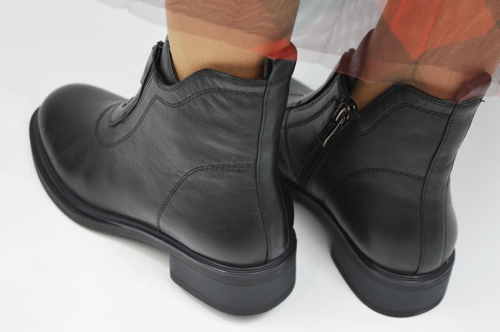 Botines cremallera frontal Geronea 1021 36 Negro piel comprar a buen precio  — entrega gratuita, reseñas reales con fotos — Joom