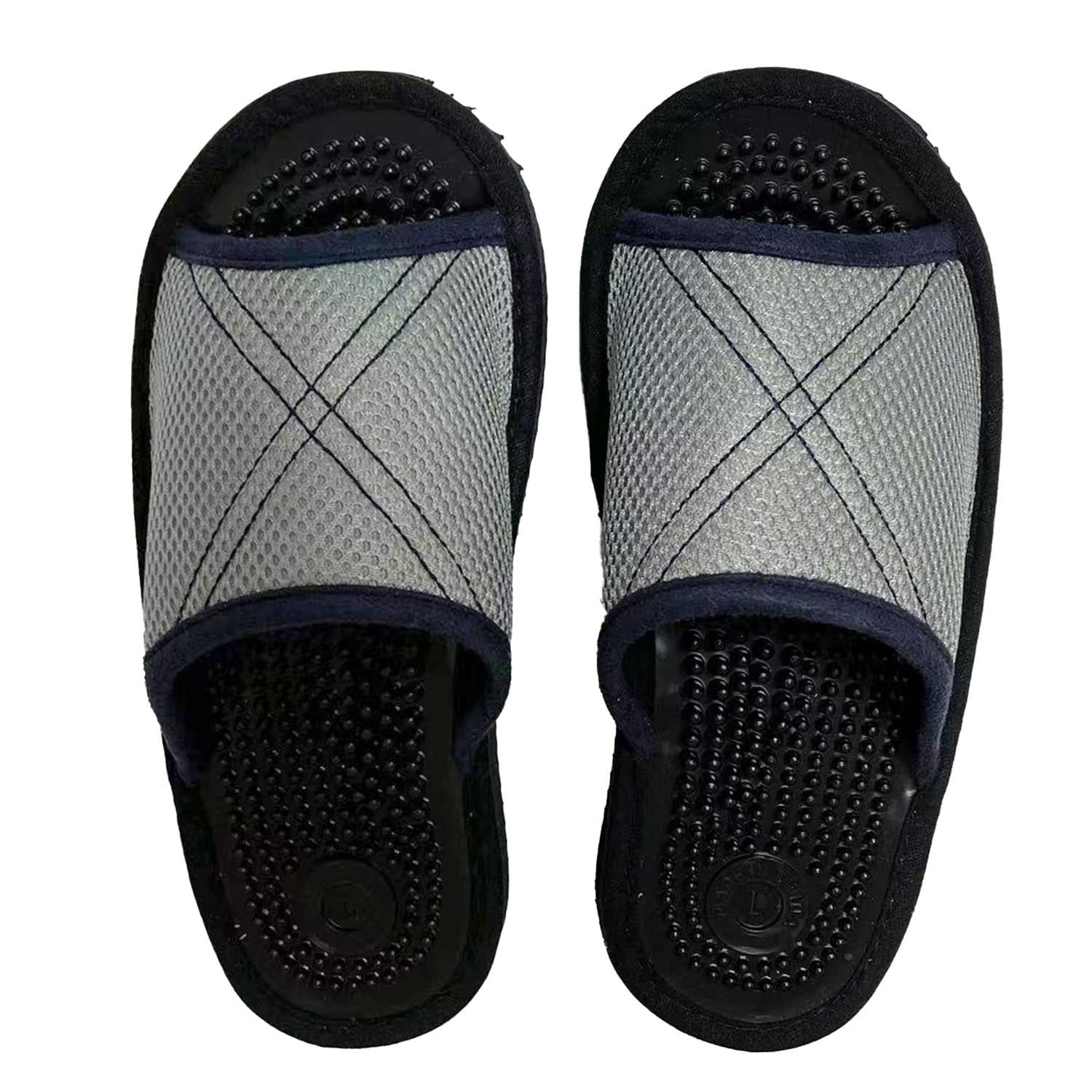 

Тапочки Nippon Slippers Health Slippers Navy Stitch Grey 118901 25-27 см