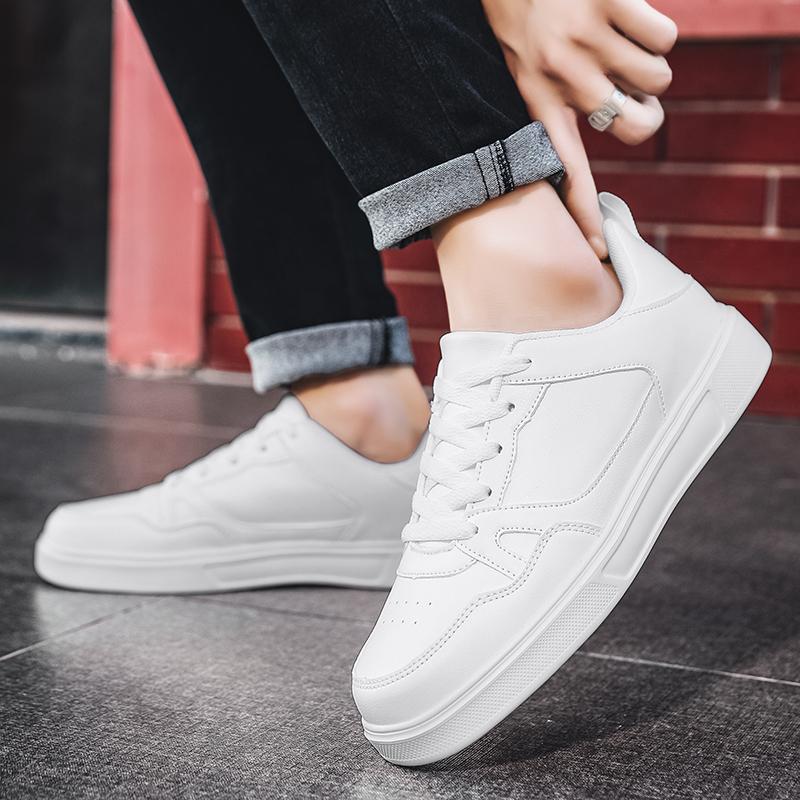 Mode Neue Herren-Sneaker Leicht Sommer-Mode Vielseitig Flache Sohle Sport für Herren Outdoor Casual Wandern Weiße Schuhe Zapatillas Hombre