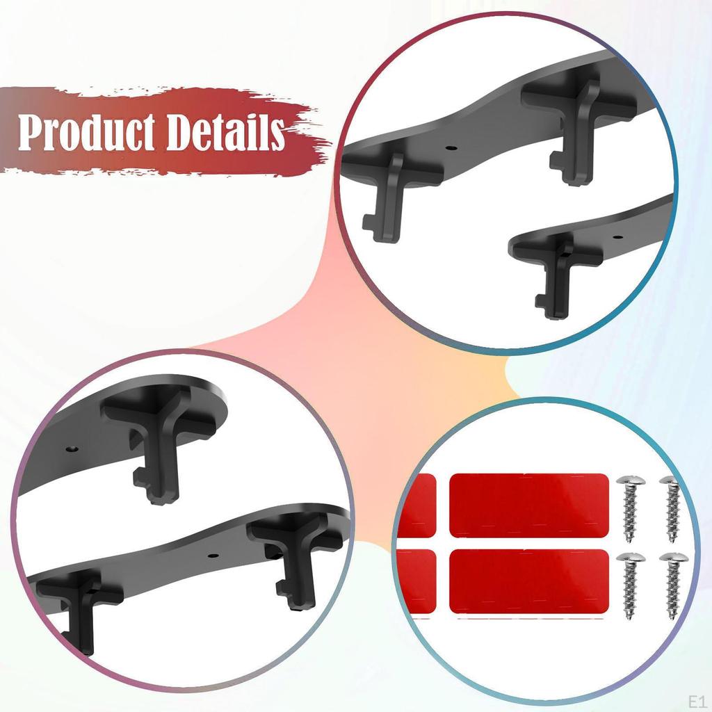 2 Stück Standmixer Zubehörhalter Aufhänger Acryl Platzsparend Organisation Hängehaken Aufbewahrung