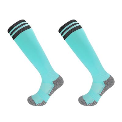Meias de Futebol Antiderrapantes para Adultos Meias Masculinas Meias 3/4 Infantis com Base de Toalha Meias Esportivas Profissionais