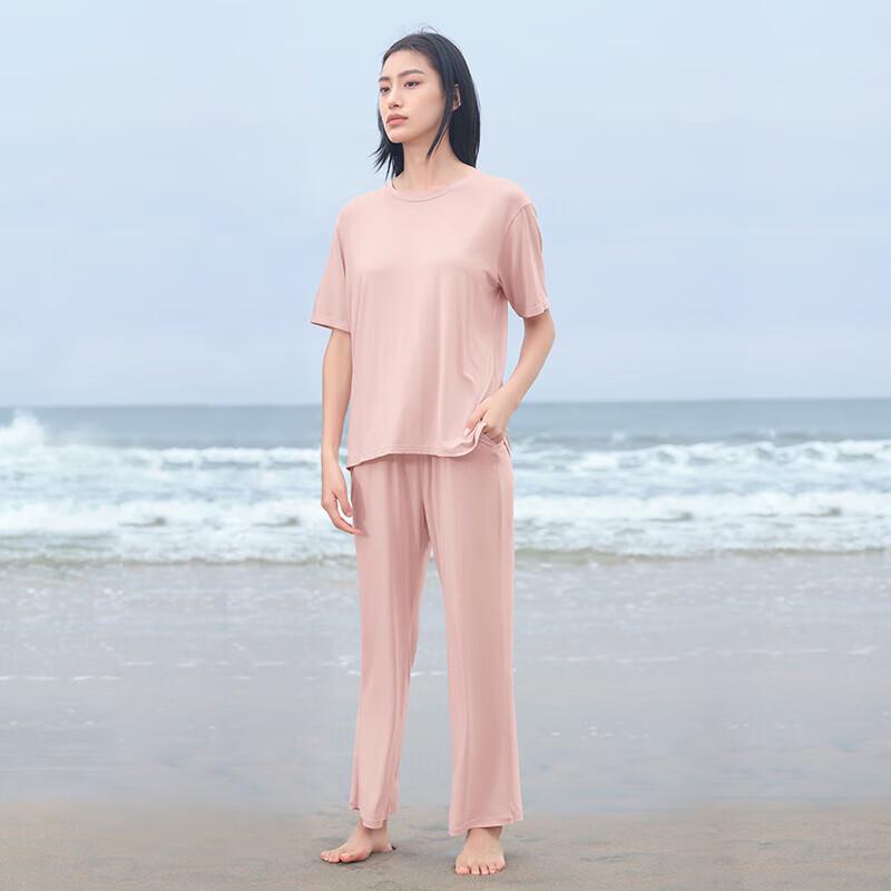 Agentmuse Women s Naked-feel Tencel Modal Homewear Set 868T M