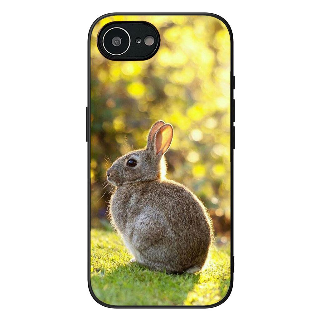 

Rabbit Phone Case for Apple iPhone 12 13 Mini XS 11 Pro Max 7 8 Plus + XR 8+ X SE 2020 SE3 Protective Cover iPhone 11 Pro