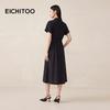 EICHITOO Women's Simple Commuter Long Shirt Dress