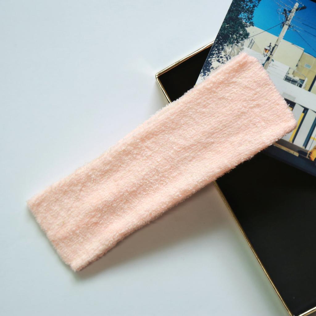 Towels Pure Cotton Yoga Basketball Sports Sweat-absorbing Headband European and American Hairband Face Washcotton Headband