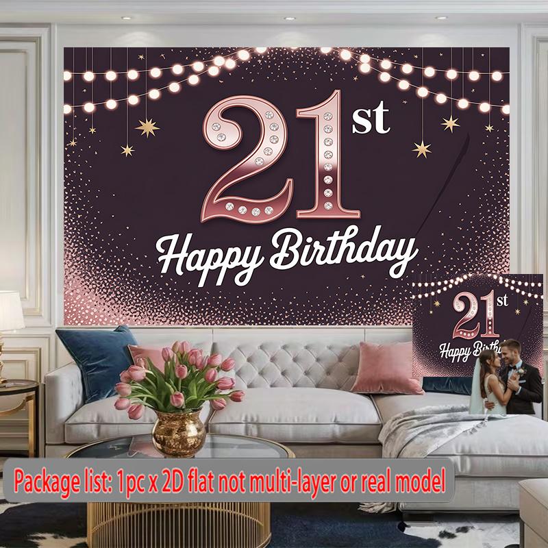 Party Backdrop Flat Photo Booth Background Front Door Decor