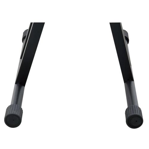 Kikutani X-Shaped Keyboard Stand, Assembly Type, Black, KS-29WA BLK
