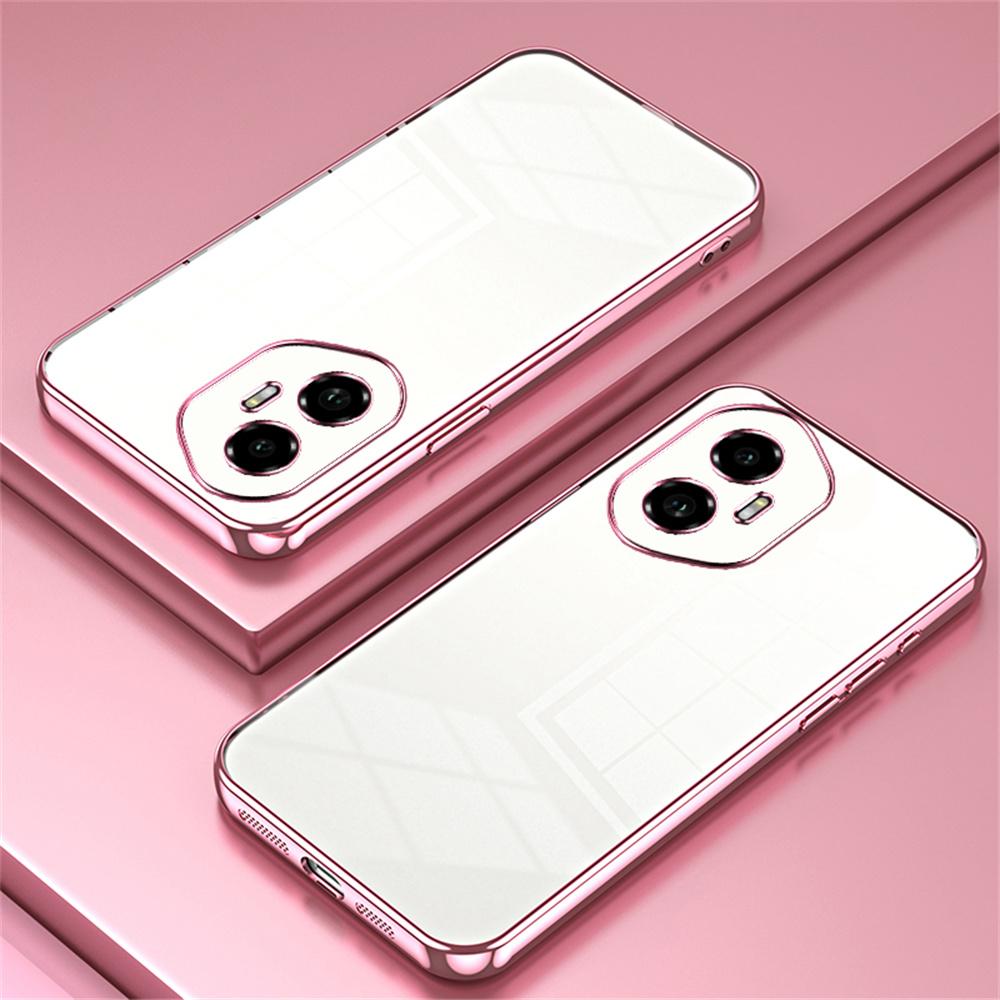 For Honor 300 Case Electroplating Frame Soft TPU Phone Cover