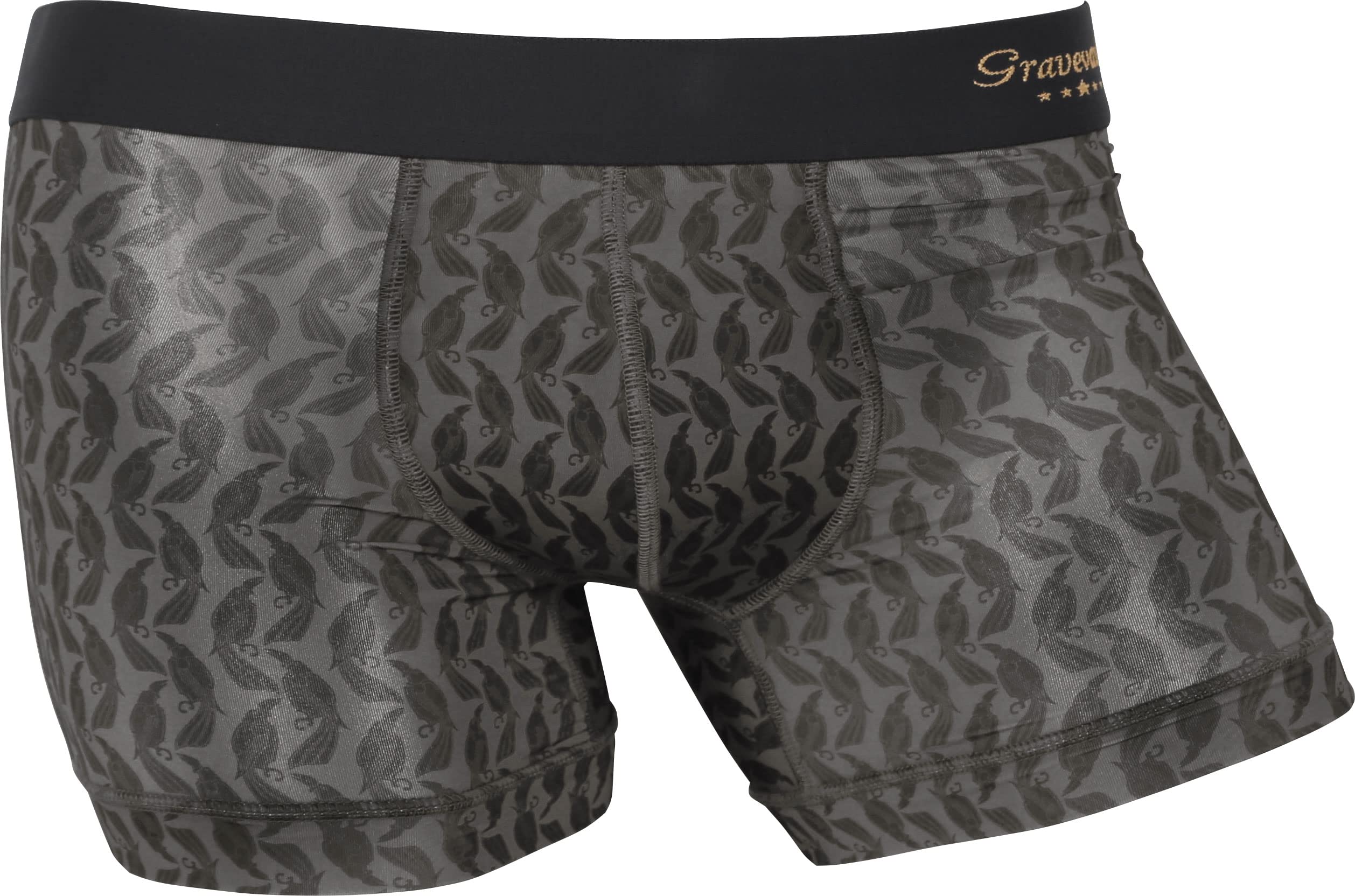 

Grave Vault Короткие боксеры-шорты Боксеры Однотонные Фирменные Премиум Прохладный Размер Жемчужно-черный Мужские Брифы, Брифы, Мужское нижнее белье, Цвет, Логотип, Название, Нейлон, Гладкие,