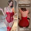 Sexy underwear purple straps vest uniform large scale emotional fun couple robe soul-catching ascetic system qqny