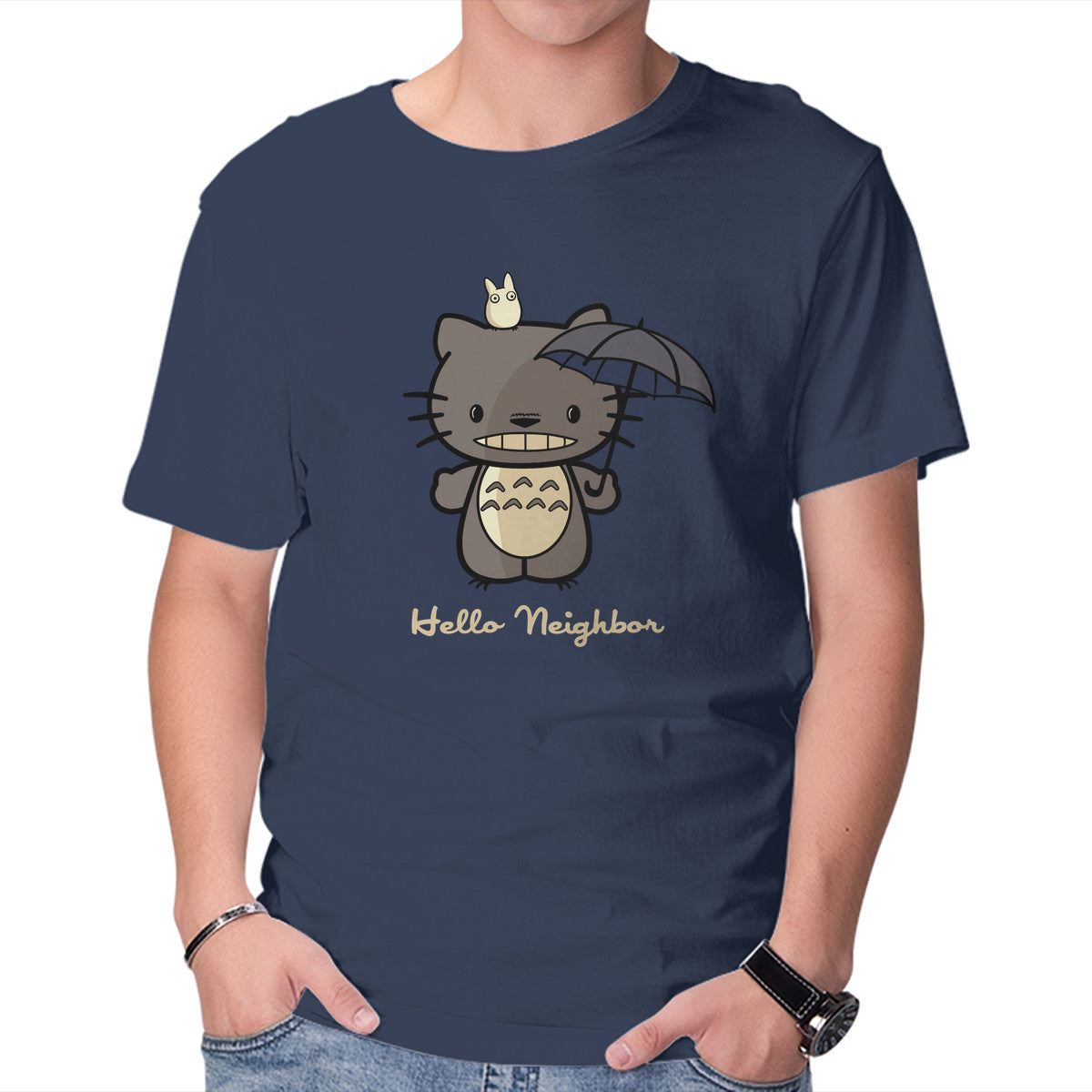 Unisex Crew Neck T-Shirt Hello Neighbor Graphic Short Sleeve Casual Tee XXXXL