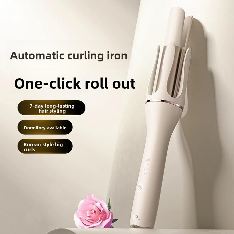 Rizador de pelo automático giratorio para ondas grandes y peinados fáciles de salón