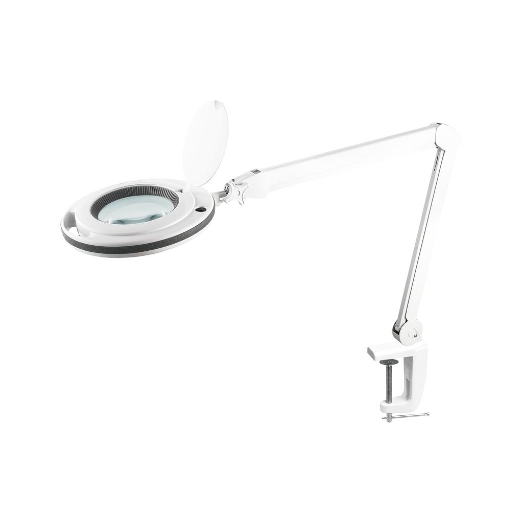 Rebel 5D 10W 5" 730 Lm 6500 K Workshop Lamp With Magnifying Glass