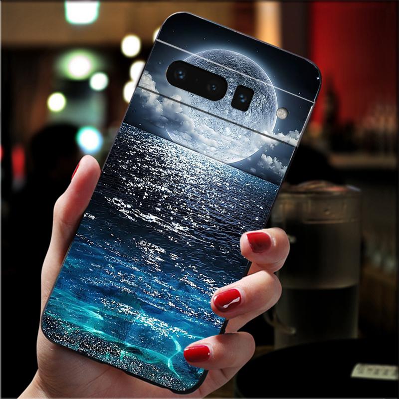 Weltraum Mond Planet Handyhülle Für Google Pixel 10 9 Pro XL 9A 8 7 6 Pro Pixel 8A 7A 6A Pixel 8 7 6 5 Hülle