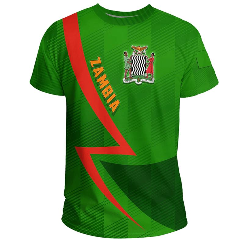 MensT-shirt Tops National Emblem Printed Tee Shirts For Men Clothing Tees Country Sportswear