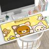 R-Rilakkuma-es Mauspadd Gummi-Matte Laptop XXL Mauspadd Notizbuch Gamer Computertisch Gaming Zubehör
