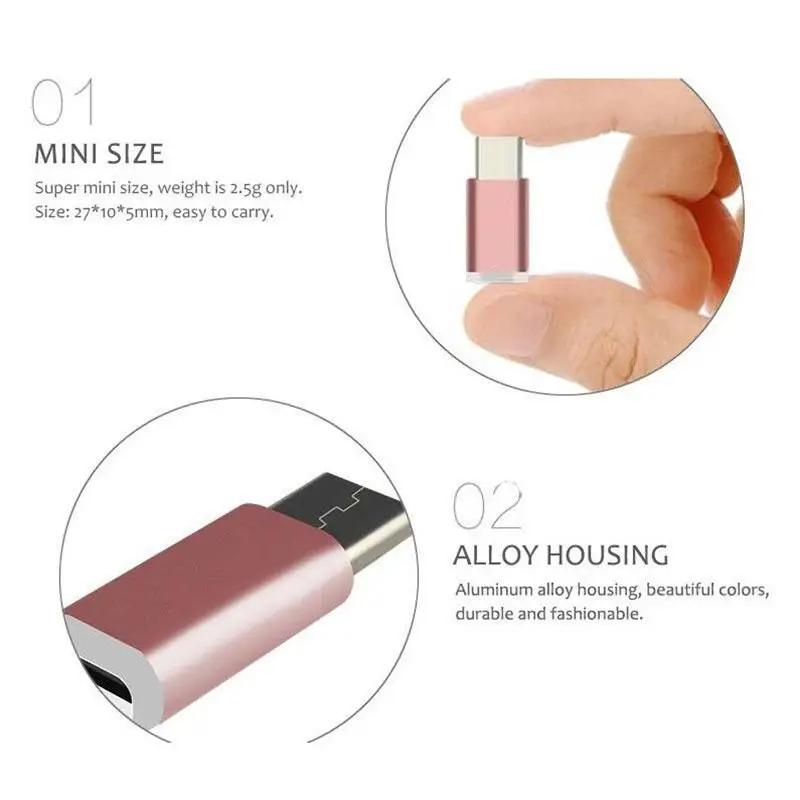 1Pc USB Type C 3.1 Cable Usb-C Charger Adapter To Micro Usb Converter for Oneplus 3t One Plus 2/Ne Usb Adapter Phone Accessories