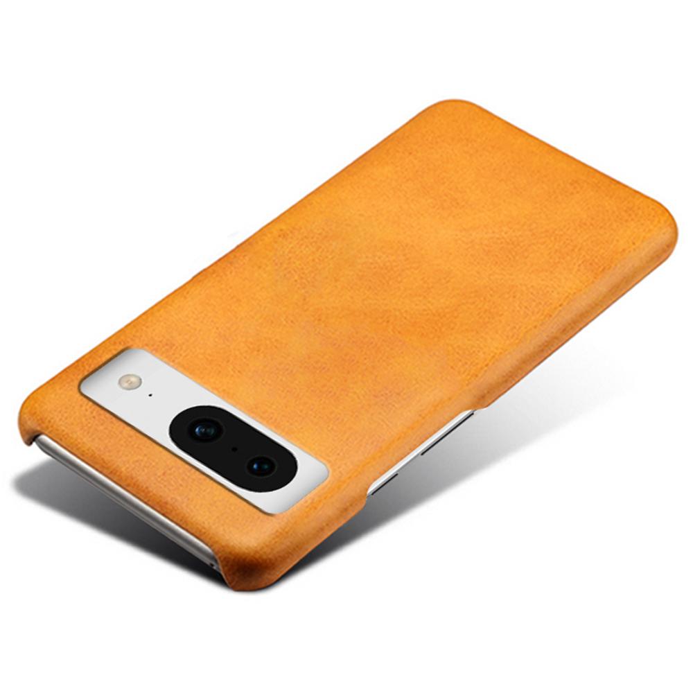 For Google Pixel 8 Phone Case Calf Texture PU Leather Coated PC Back Cover