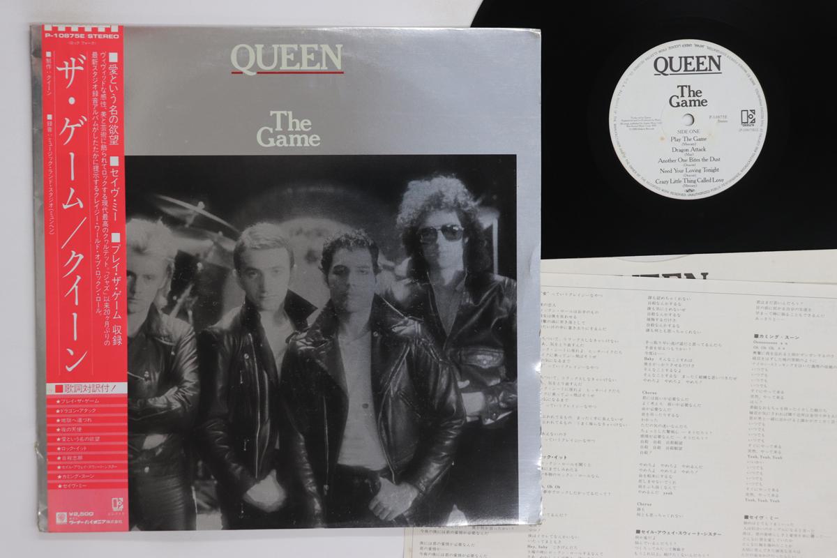 

LP Record QUEEN Game P10875E ELEKTRA 1980 Japan Obi Rock Used