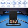 22 Grids Billiard Balls Bag Travel Pool Ball Storage Box Sponge Padded Waterproof Portable SnookerBilliard Organizer Accessories