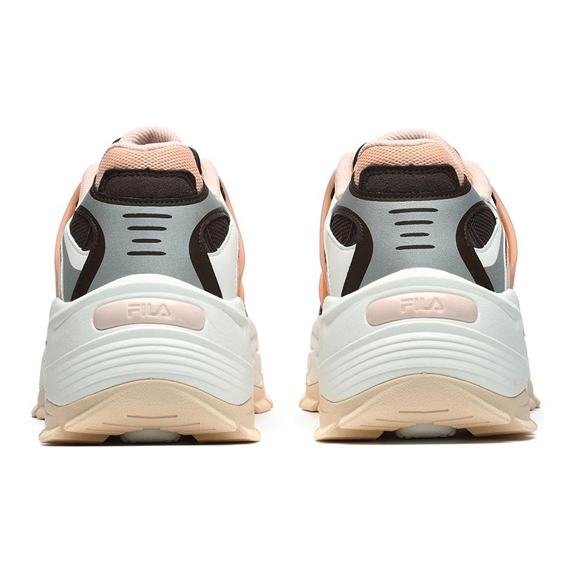 Fila Corallo Fabric Synthetic Leather TPU Sports Comfortable Wear-Resistant Low-Top Lifestyle Shoes Women Sneakers White Pink Silver F12W241116FPC
