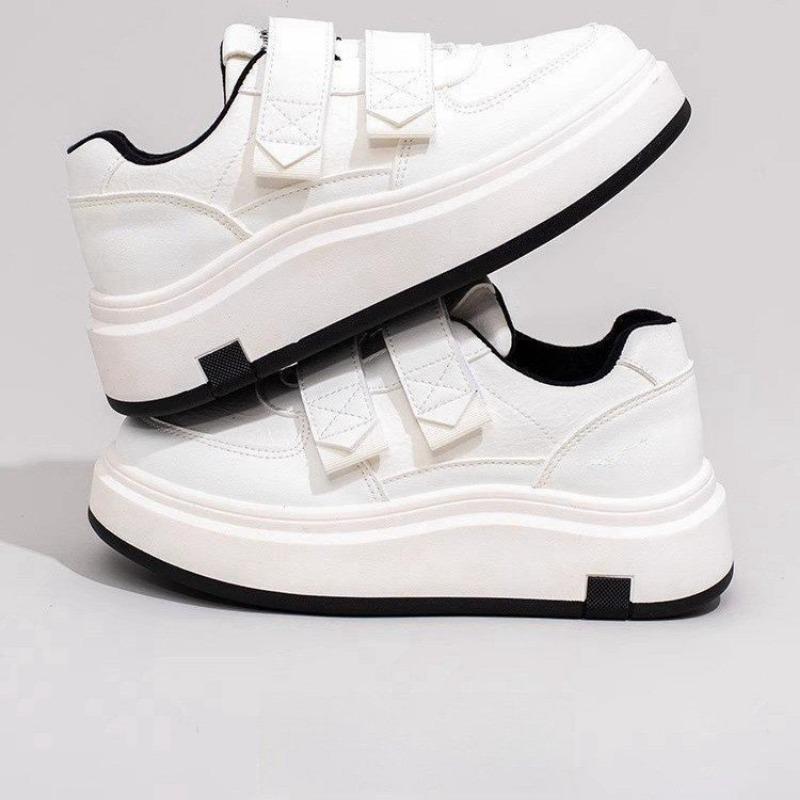 Fashion Platform Board Shoes For Women 2025 Autumn New Trendy Versatile Little White Shoes Women Thick-soled Casual Sneakers for Women