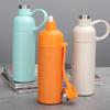 Thermos Cup Ladies High Appearance Level Student Compact Stainless Steel Delicate Portable Water Cup Straw Cup
