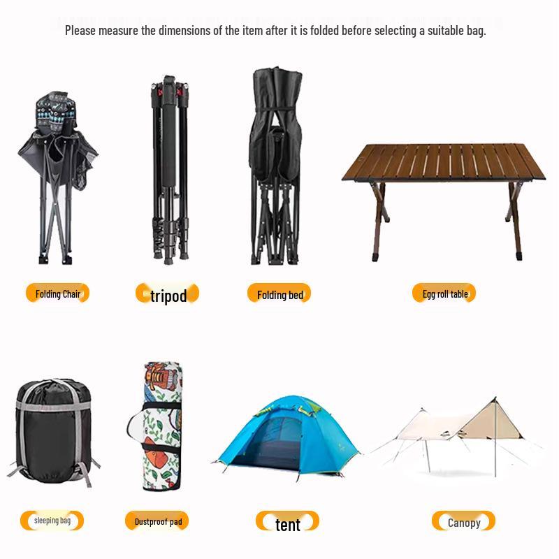 Zylindrische wasserdichte Aufbewahrungstasche für Outdoor-Campingausrüstung