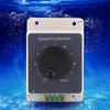Motorregler Geschwindigkeitsregler Geschwindigkeitsregler DC10-60V 20A Pulsweitenmodulation PWM Motor-Geschwindigkeitsregler Wasserdichte Hülle