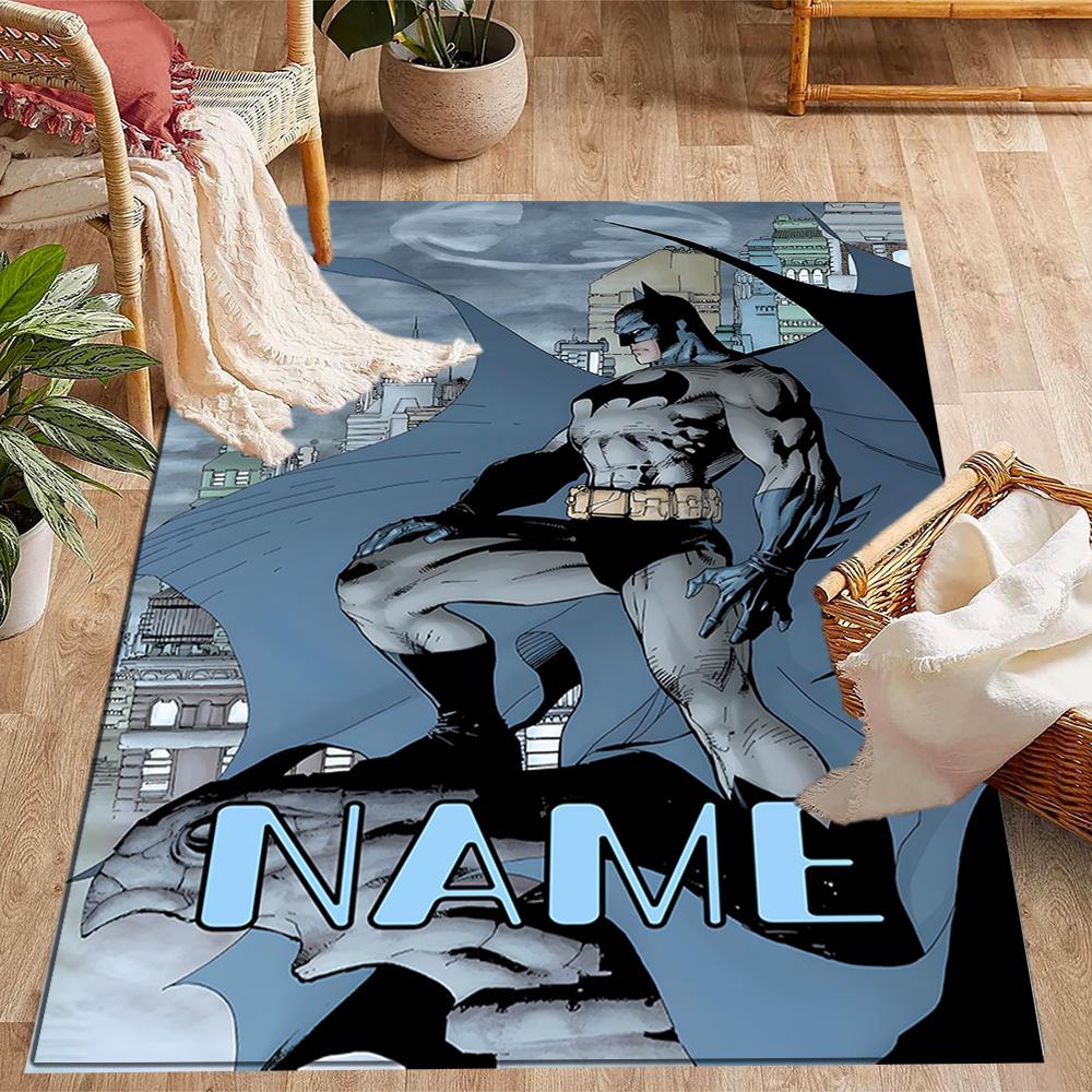 Looney Taz Art Personalized Name Carpet Design for Decorate room Entryway Study room Balcony Anti-slip Rug Anime Office Decor